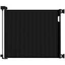 Veraste Retractable Baby Gate for Doorways and Stairs, Mesh Safety Gate for Pet, Indoor & Outdoor Use, One-Hand Operation, Easy Installation, 33.6" Tall, Expands to 55" Wide Black,33.6"x55"