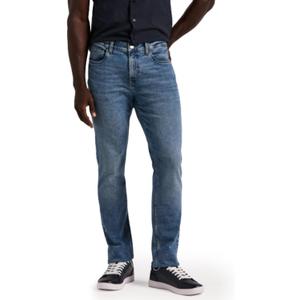 Perry Ellis Men's Indigo Slim Fit 5-Pocket Denim Pants (Blue, L)