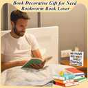 Book Desk Sign Funny Reading Decoration for Bookstore Booklovers Bookshelf Library Office Home Study Decor for Readers Nerd Bookworms Librarians White Elephant Gifts I Have No Shelf Control