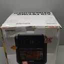 Chefman 12-Quart 5-in-1 Air Fryer Oven with Digital Timer, Touchscreen, and 12 Presets - Family Size Countertop Convection Oven, Dishwasher-Safe Parts (Black)