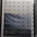 28x40 Picture Frame for Wall, Vertical or Horizontal Wall Hanging Large Poster Frame for Photo and Posters, Poster Frame 24x36 with Mat 28x40 Without Mat