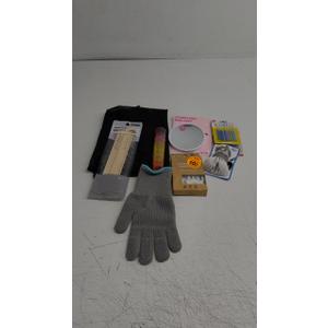 Mirror, Gray Glove, Chopstick Baguette, Candles, Brush for Kitchen, Mini