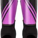 newox Soccer Shin Guards Kids Youth - Shin Pads Protection Boys Shin Guards Soccer Youth - Soccer Shin Guards for Kids 3-15 Years Old Girls Boys (Purple)
