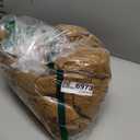 ROYAL MATRIX Women's Long Quilted Puffer Coat, Winter Warm Maxi Puffer Jacket with Detachable Hood (Large, Brown)