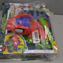Spidey and his Amazing Friends Marvel Dino-Webs Crawler Toy Car Playset, Spider-Man & Goblin Raptor 4-Inch Action Figures, Kids Ages 3 & Up, 4.016 inches