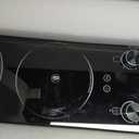 2100W Electric Cooktop 2 Burner: Electric Stove 110v-120v Hot Plate, Knob Control Countertop & Built-in Ceramic Cooktop 9 Power Levels, Child Lock, Timer, Suitable for all Pans