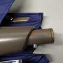 Yaheetech 9FT Solar Patio Umbrella w/Push Button Tilt & Crank, Navy Blue