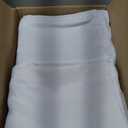 sancua 6 Pack White Tablecloth 60 x 84 Inch, Rectangle Table Cloth for 4ft Tables - Stain and Wrinkle Resistant Washable Polyester Table Cover for Dining Wedding Banquet Party Buffet Restaurant