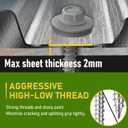 300 Pcs, #10 x 1 Inch Hex Head Metal Roofing Screws, Zinc Plated Sharp Point Sheet Metal Roof Screw with Rubber Washer, Self Tapping Metal to Wood Siding Screws, Hex Socket Included (Galvanized)