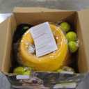 Automatic Dog Ball Launcher, Dog Ball Thrower with 15 Mini Tennis Balls Sizing 2 Inch and Mesh Bag, Interactive Dogs Toys Tennis Balls Launcher for Small Dogs with 3 Distance Settings (Orange)