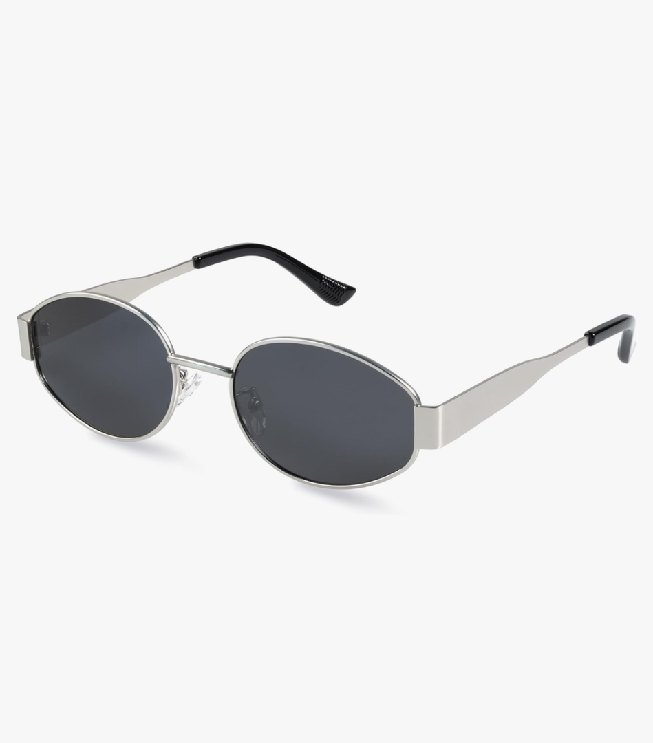 livho 2025 Trendy Oval Sunglasses - Stylish Polarized Shades for Everyday - Retro Metal Frames