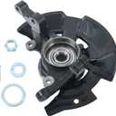 labwork Front Left Driver Side Wheel Hub Bearing Steering Knuckle Assembly Replacement for Sonata 2011 2012 2013 2.4L Replacement for 698-465
