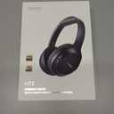 TOZO HT2 Hybrid Active Noise Cancelling Headphones, Wireless Over Ear Bluetooth Headset, 60H Playtime, Hi-Res Audio Custom EQ via App Deep Bass Comfort Fit Ear Cups, for Home Office Travel Khaki