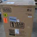 BLACK+DECKER 8.5 Cu. Ft. Upright Freezer, Stand Up Freezer with Mechanical Temperature Control, Freezer Upright with 3 Shelves and 4 Door Bins, Manual Defrost, R600a Refrigerant, BUF850LW, White