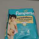 Pampers Swaddlers Diapers, Size 4 (15-34 lbs), 22 Count, Absorbent, Keeps Baby Dry and Comfortable, Skin Safe Disposable Baby Diaper