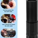 91-12037 Shift Cable Installer & Removal Socket Tool Fits for Mercruiser Alpha One Gen I, II, R & MR