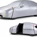 Wigoo Tesla Model Y Car Cover Accessories (20202026), Custom Fit All-Weather Outdoor, Waterproof UV Sun & Heat Protection, Ventilated Design, Windproof, Smooth Paint-Safe Lining, Charging Port Zipper