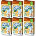 Wyler's Light Singles To Go (6 Pack), Peach Iced Tea Water Drink Mix, 48 Total Powder Drink Mix Packets (BB: May 2028)