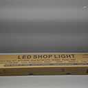 palllpa 4 Pack，4FT Linkable LED Shop Light, Utility Shop Light Fixture, 5600lm, 40W [250W Equivalent], 6500K Daylight Shop Lights for Garage, Hanging or Surface Mount, with Power Cord