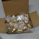 3/4 Inch FHT x 3/4 Inch MHT Brass Hose Bib Backflow Preventer,Vacuum Breakers Outside Faucet, Garden Hose Bib for Outdoor Faucet 15 pack