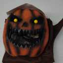 Spooktacular Creations Scary Scarecrow Costume for Kids, Halloween Costume for Boys w/Pumpkin Head, Pumpkin Outfit for Boys (Small(5-7 yr))