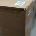 simplehuman 50 Liter / 13 Gallon Semi-Round Kitchen Step Can with Secure Slide Lock, Black Plastic