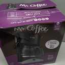 Mr. Coffee Black Coffee Maker, 12 Cups, with Auto Pause and Glass Carafe, Perfect for Home and Office Use