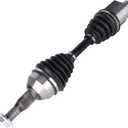 KUSATEC 66-1255HD Front Left CV Axle Shaft Assembly Compatible with Buick Allure LaCrosse Century LeSabre Lucerne Regal Chevy Impala Monte Carlo Venture Oldsmobile Aurora Intrigue Pontiac Grand Prix