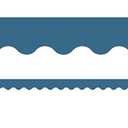 Slate Blue Scalloped Border Trim