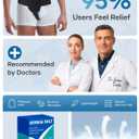 Hernia Belts for Men Inguinal, Hernia Belt for Women, Inguinal Hernia Support for Left or Right Side, Comfortable Adjustable Waist Strap with Removable Compression Pads, Black
