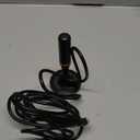 Indoor Tv Antenna for Local Channels, Digital TV Antenna for Smart TV Indoor, 4K 1080P HDTV Atenna Antennae with Strong Magnetic Base, Inside HD Antennas for TVs Without Cable,120 Miles, 8.2Ft (Black)