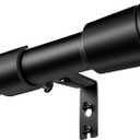1 Inch Diameter Curtain Rod for Windows 28-120 Inch Heavy Duty
Extra Long Matte Black Curtain Rods with Brackets Adjustable Pole Drapery Rod for Patio Kitchen Bedroom Living Room Outdoor