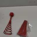 13.8 Inch Black Christmas Starburst Tree Topper Glittered 3D Burst Plastic Tree Topper Exploding Star Christmas Decoration for Home Ornaments Holiday Party Supplies