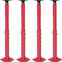 Floor Joist Jack, 19"- 36"(1'7"-3) Height Range Adjustable Floor Joist Jack House Jack Post,Telescoping Jack for Temporary Support for Leveling,4400 lbs Height Capacity(Each)-4Pack