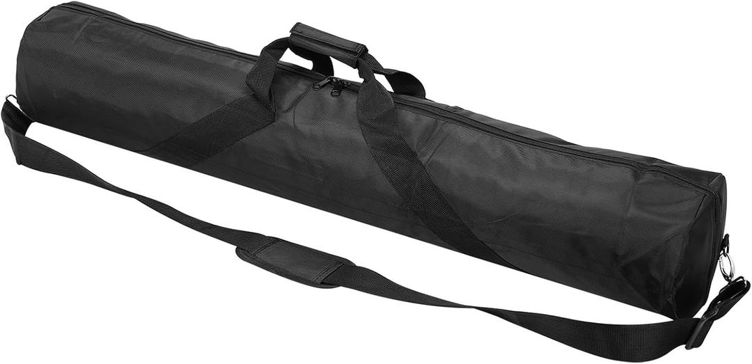 PATIKIL Tripod Carrying Case, 39.4" x 7.1" Heavy Duty Oxford Cloth Padded Tripod Bag with Adjustable Shoulder Straps and Handles for Light Stands Umbrellas Tripods Mic Speaker Stand, Black