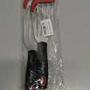 2 Pack Fish Spatula Set with Silicone Edge - Stainless Steel Fish Turner for Nonstick Cookware, Heat Resistant Flexible Kitchen Flipper for Eggs, Filets & Pancakes (Black & Red)