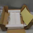 Shimeyao 1 Set Air Vent Deflector Adjustable Square Ac Vent Deflector Ceiling Air Conditioner Windshield Accessory for Central Conditioner Windshield (11.8inch)