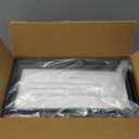 TomCare Watch Box Watch Case Watch Holder Organizer Jewelry Case Drawer Sunglasses Display Box Storage Earrings Storage Organizer Lockable with Glass Top and PU Leather for Men Women (All Black)