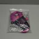 ANOGOL Hair Cap+ (2 Hairpins) Saiki k Wig for Cosplay Saiki K Hair Clips Short Pink Wig Pink Cosplay Wigs for Men Women Synthetic Hot Pink Hairs Wigs for Anime Halloween Costume Party