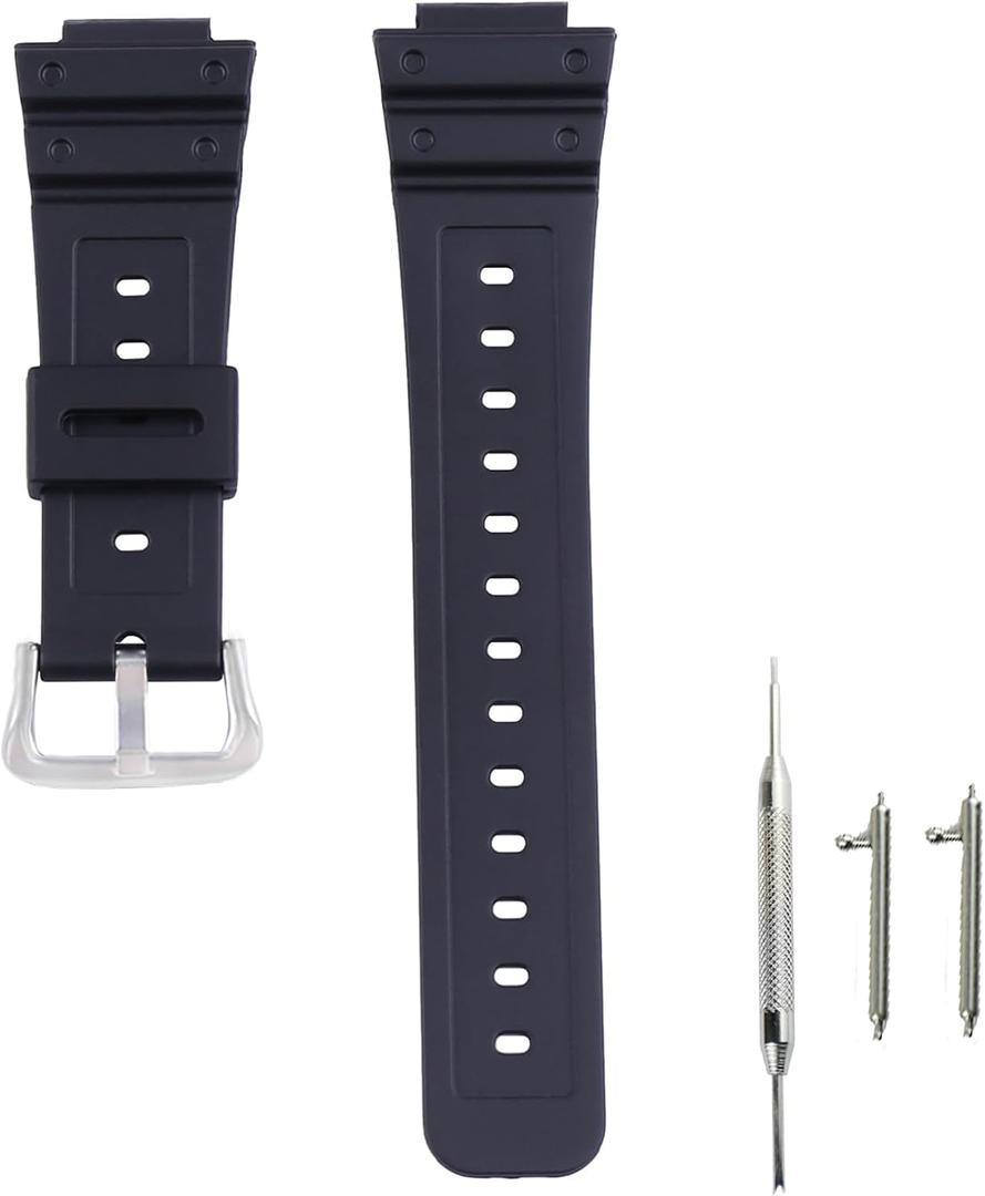 Resin watch band buckle compatible with Casio G-shock GA2100 GA2110 GA-B2100 outdoor sports rubber watch strap accessories wristband watch chain