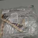 Black Long Bathroom Rugs Runner Funny Washable Bath Runner Non Slip, Boho Soft Shaggy Distressed Cute Bird Floral Bath Mat for Toilet Shower Sink, 20x47 inch (1'8" x 3'11" (Rectangular))