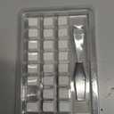 HK GAMING Rubber Backlit Doublesht Keycap Set | OEM Profile for Mechanical Keyboard (23 Keys, Cararra White)