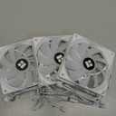 Thermalright TL-C12CW-S X3 CPU Fan 120mm White ARGB Case Cooler Fan, up to 1550RPM Cooling Fan