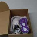 Under Armour Women's HOVR Sonic 5 Running Shoe (6, White (103)/Grape)