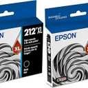 Epson 212 Claria Ink High Capacity Black Cartridge (T212XL120-S) Works with Workforce WF-2830,2850 and Expression XP-4100,4105,(Pack of 1)