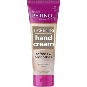 LIVAURA Retinol Anti Aging Hand Cream for Women - Hand Lotion, Dry Hands
Retinol hand cream for very dry cracked hands - non greasy, fast absorbing, smooths crepey skin and age spots