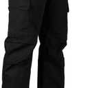 LA Police Gear Men's Urban Ops Tactical Pants, Gusseted Crotch, Ripstop, Water & Stain Resistant Work Pants for Men (34W x 32L)