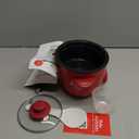 Dash Mini Rice Cooker - Designed for Single-Serve Cooking - Compact Rice Cooker with Nonstick Removable Pot, Keep Warm Function & Easy-to-Clean Sleek Design - Red