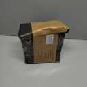 SuperDesign Mess Free 15 Slanted Bowl for Dogs and Cats, Tilted Angle Bulldog Bowl Dog Feeder, Non-Skid & Non-Spill, Easier to Reach Food L/2 Cup Dark Black