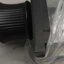 Emliviar 22 Inch Large Outdoor Lamp Post Light, Farmhouse Pole Lights for Outside Patio, Waterproof Aluminum in Black Finish with Seeded Glass, DE279P-M BK (Large - 1 Pack)